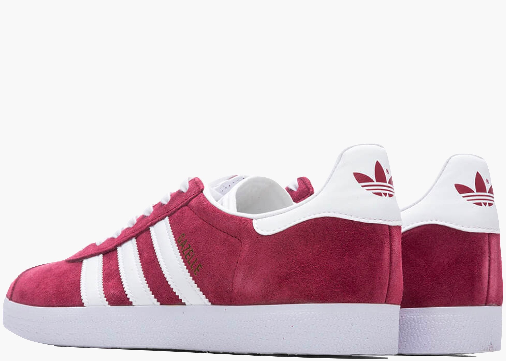 adidas Gazelle Collegiate Burgundy White Hype Clothinga Limited Edition
