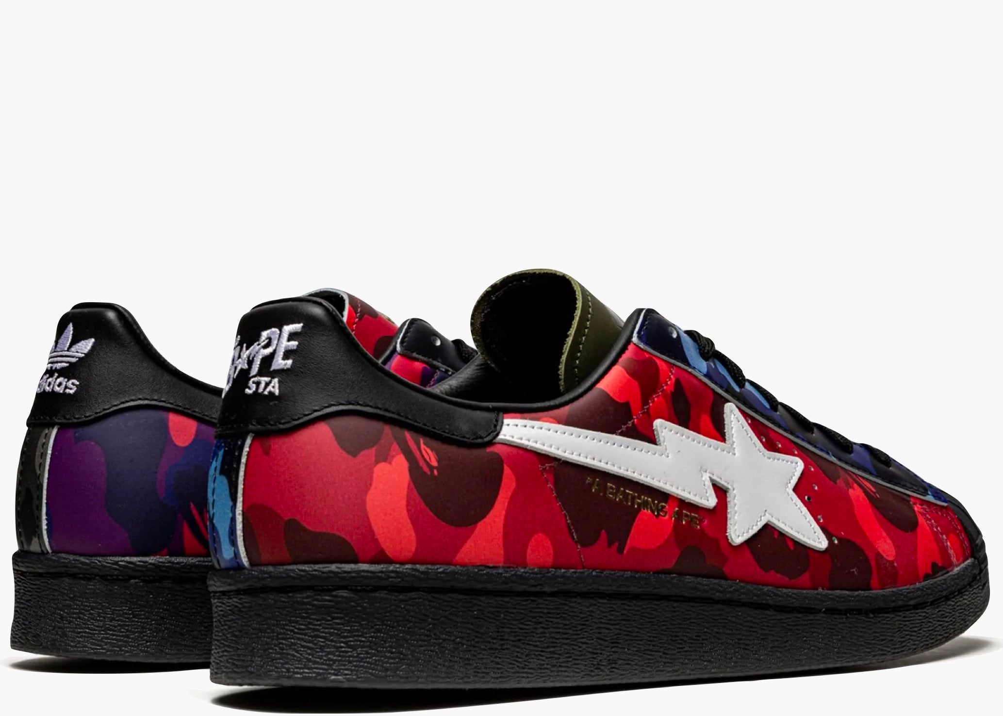 adidas Superstar 80s Bape Multi Camo Hype Clothinga Limited Edition