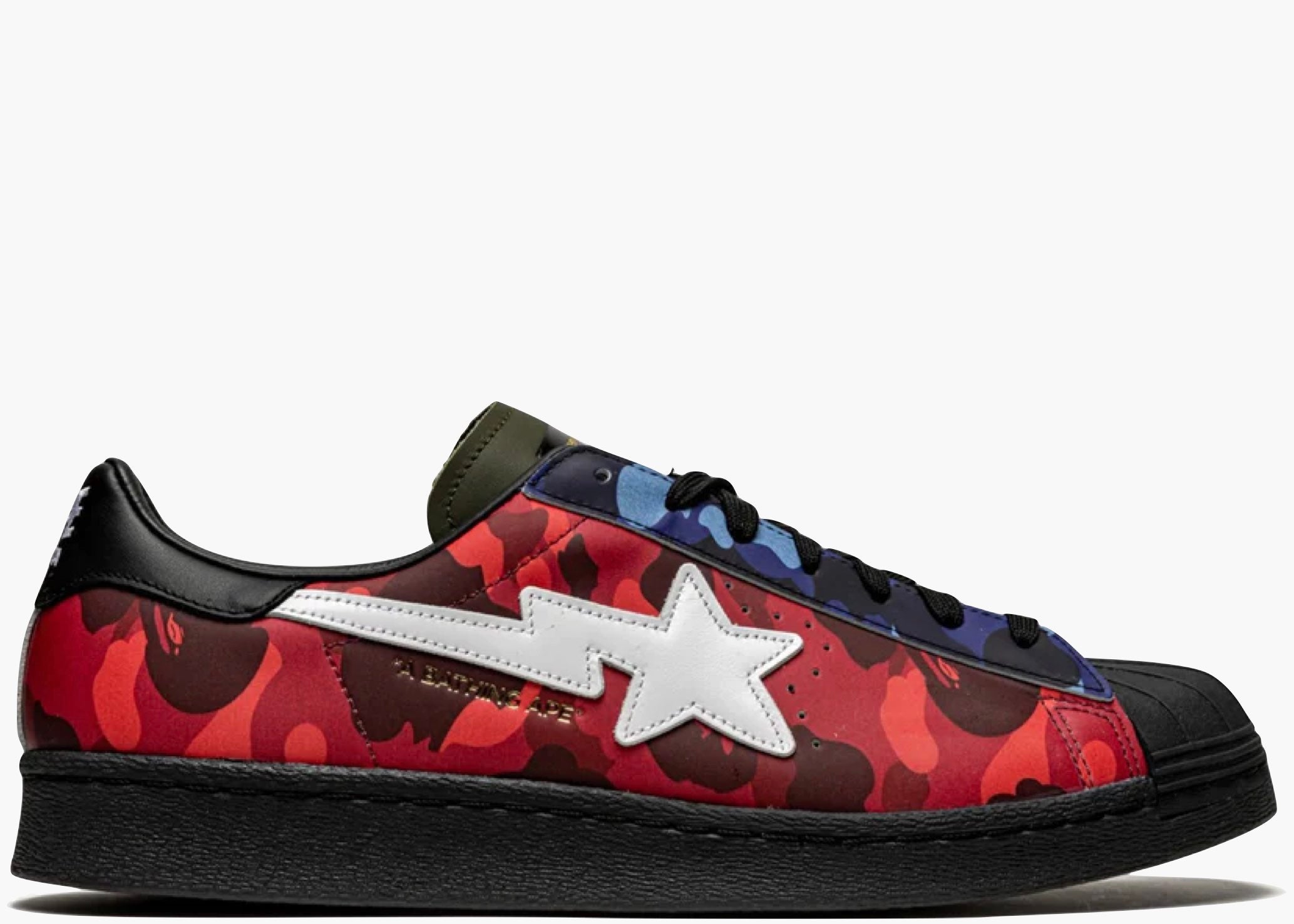 adidas Superstar 80s Bape Multi Camo Hype Clothinga Limited Edition