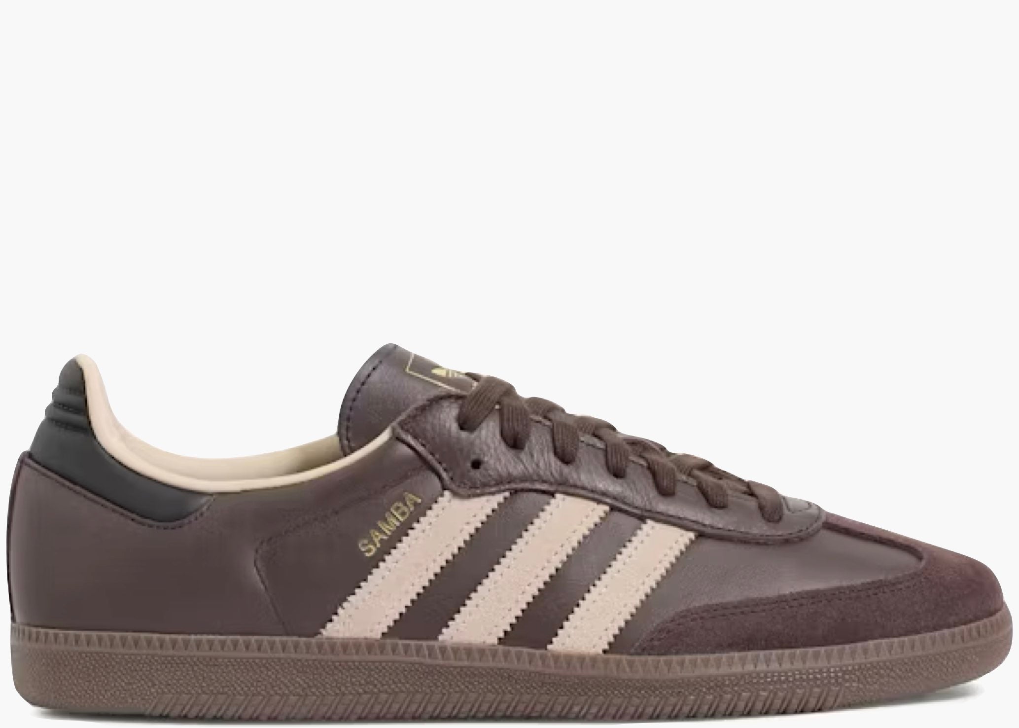 Adidas Samba OG Dark Brown Beige Gum JI0217 Hype Clothinga limited edition