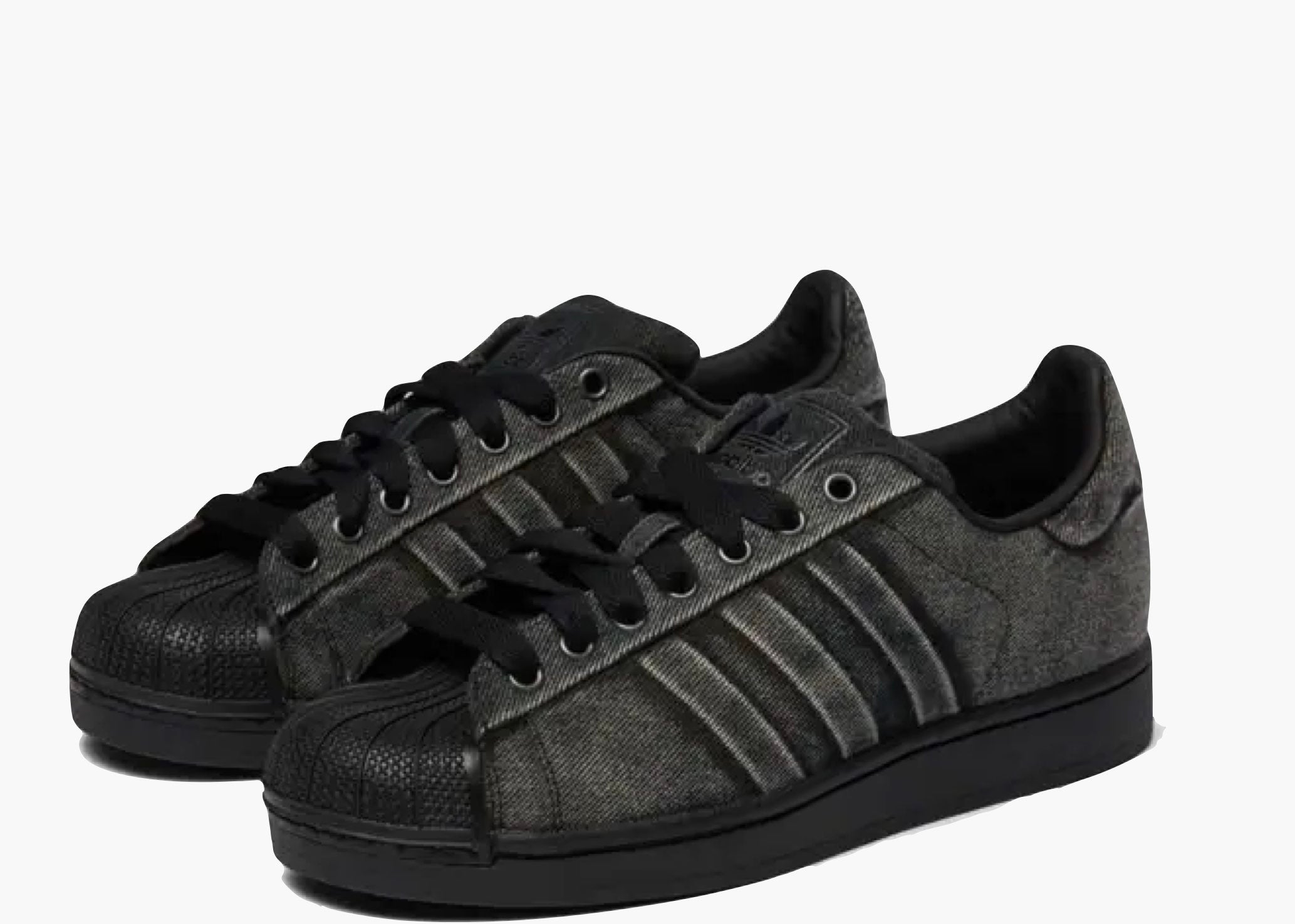 Adidas Superstar 82 Washed Denim Black JQ3240 Hype clothinga limited edition