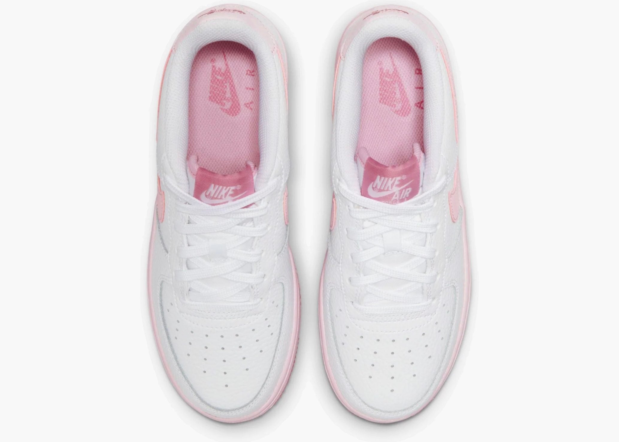 Nike Air Force 1 Low White Pink (GS) (2022) Hype clothinga Limited Edition