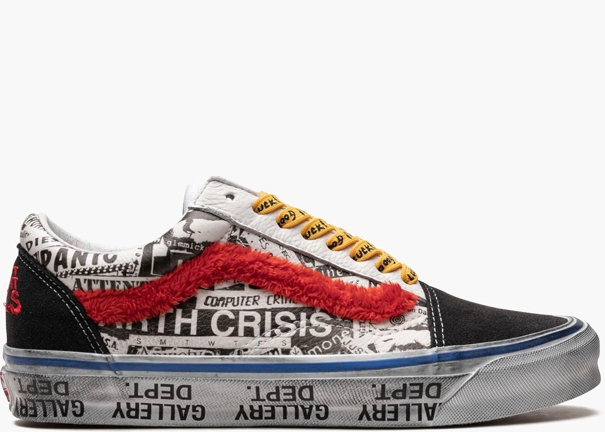 Vans Old Skool Gallery Dept Good Luck VNOA4P3XBMW1 Hype Clothinga limited edition