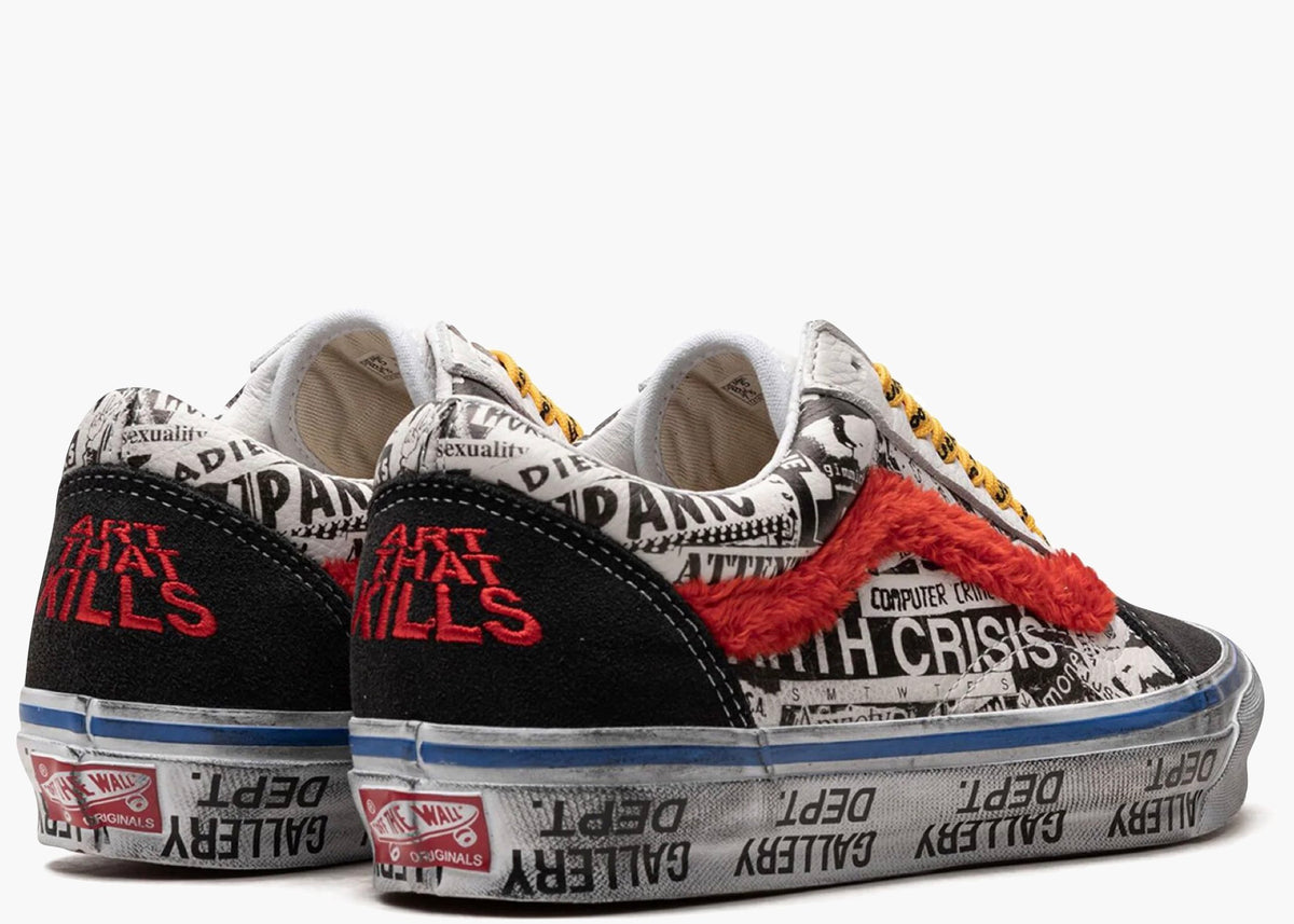 Vans Old Skool Gallery Dept Good Luck VNOA4P3XBMW1 Hype Clothinga limited edition
