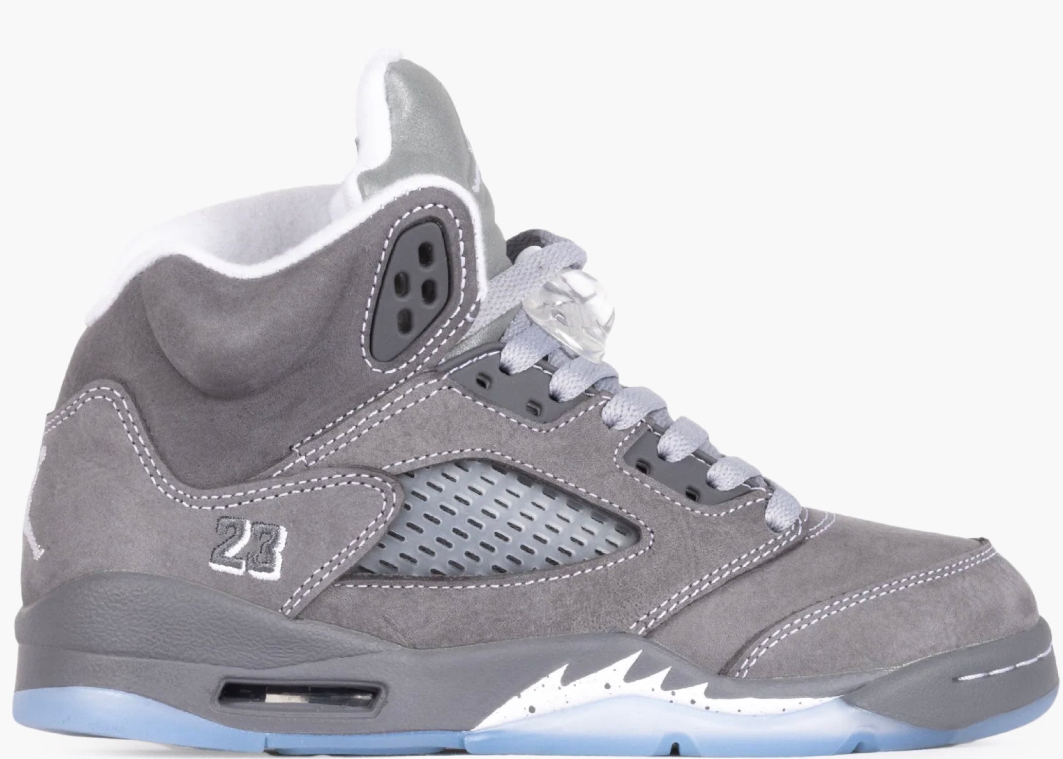 NIKE AIR JORDAN 5 RETRO WOLF GREY (2026) (GS) hype clothinga limited editon 
