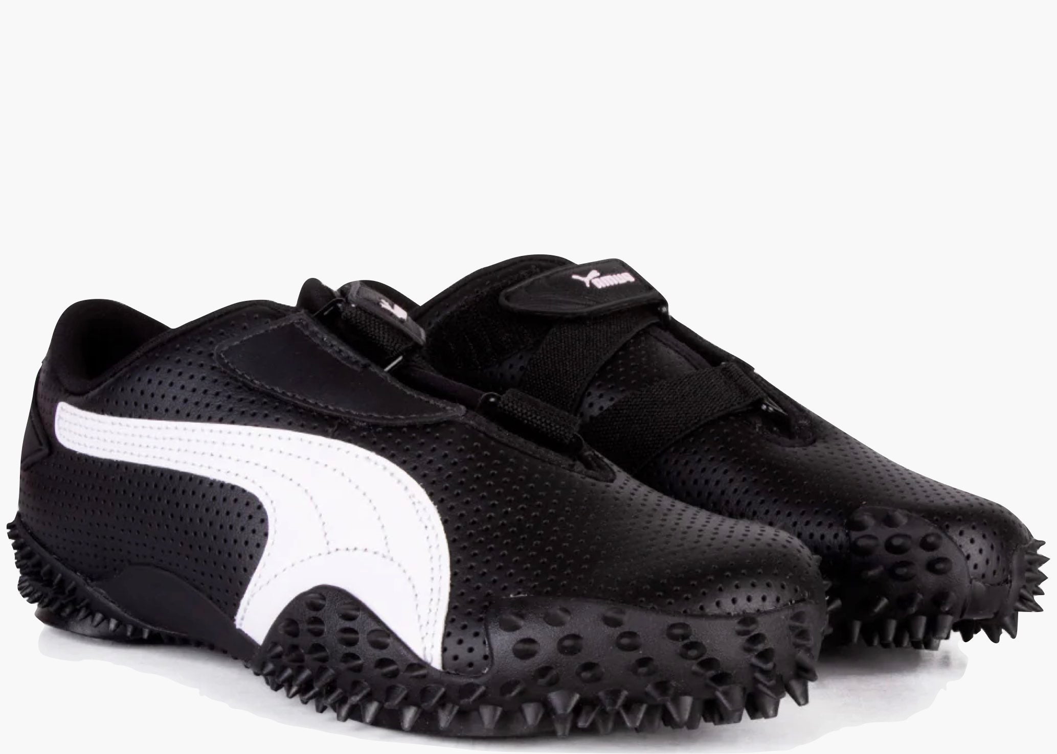 Puma Mostro Perforated Leather Black White 397331-02 hype clothinga limited edition