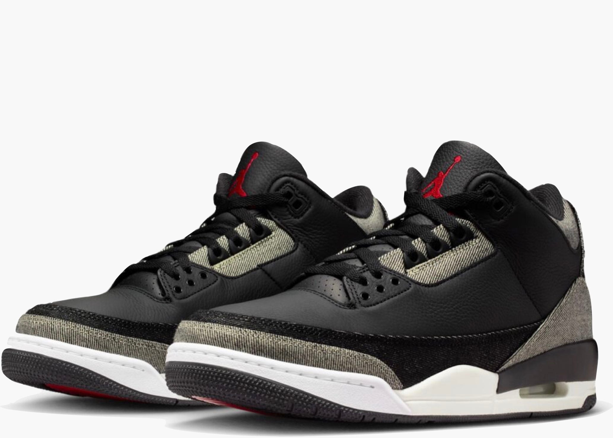 Nike Air Jordan 3 Retro Levi’s Black 
IR0914-400 hype clothinga limited edition