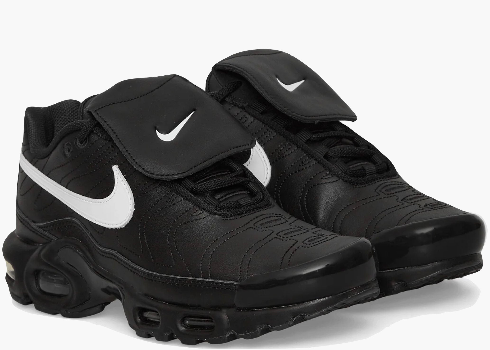 ナイキ Air Max Plus × Tiempo ハイブリッド Nike Air Max Plus Tiempo Black White (W)