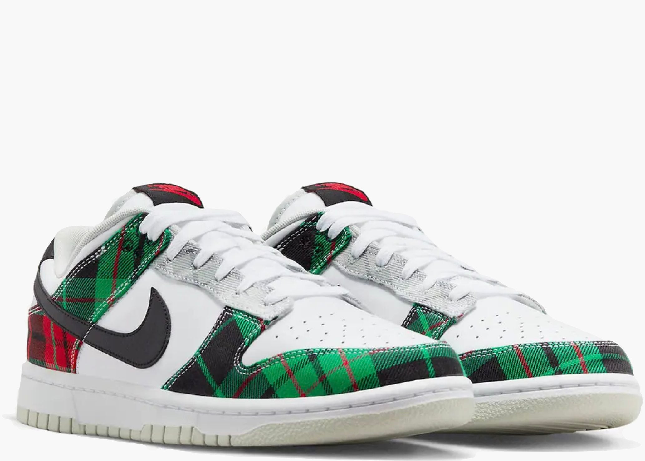 Nike Dunk Low Tartan Plaid DV0827-100 hype clothinga limited edition