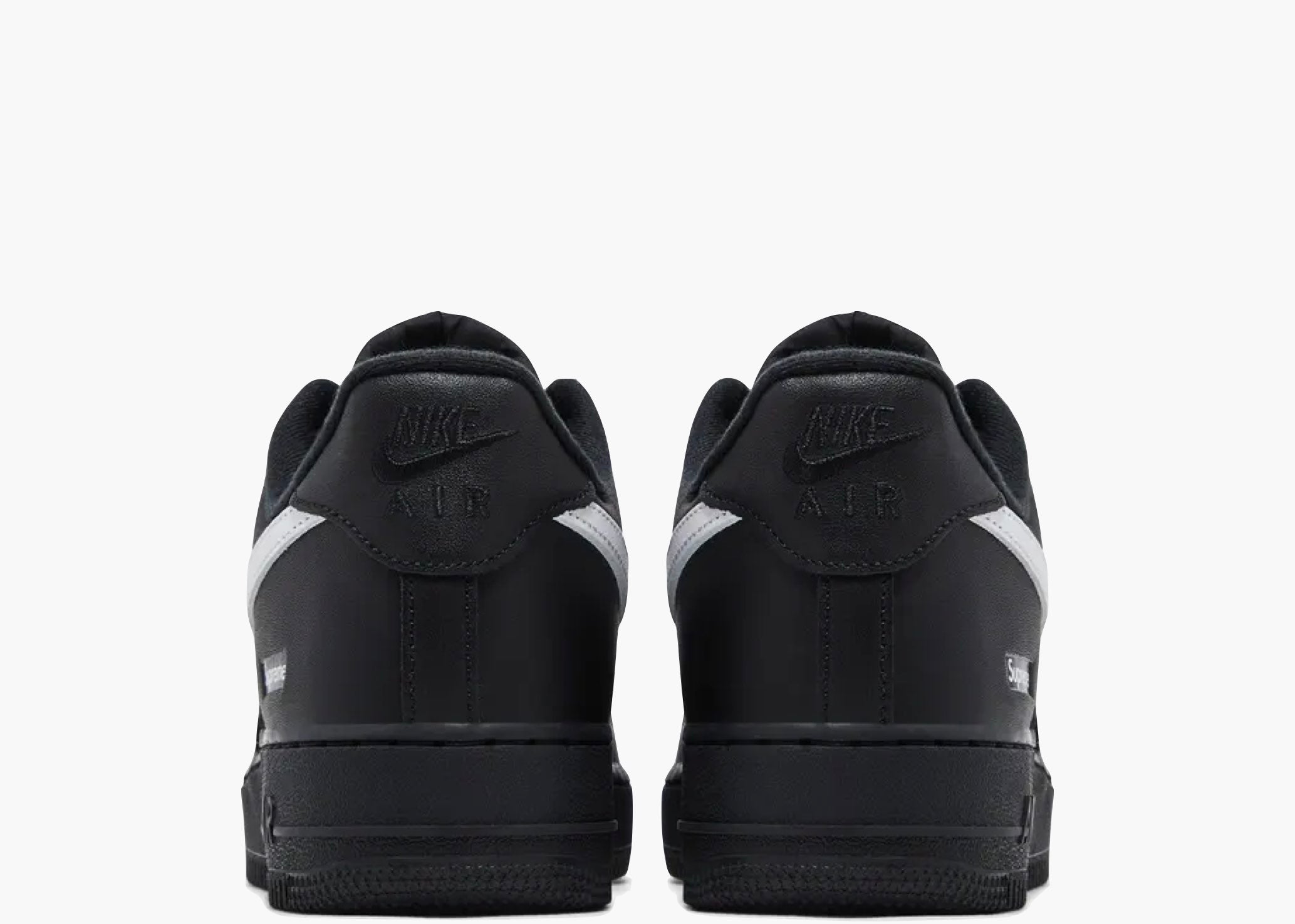 Nike Air Force 1 Low Supreme Black White CU9225-002 Hype Clothinga Limited Edition
