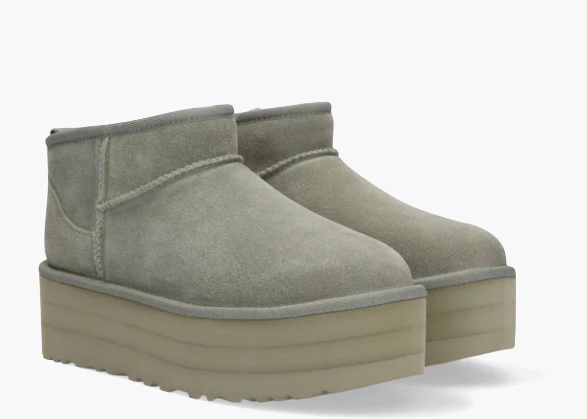 UGG Classic Ultra Mini Platform Boot Goat (W) 1135092-GOA Hype Clothinga Limited Edition