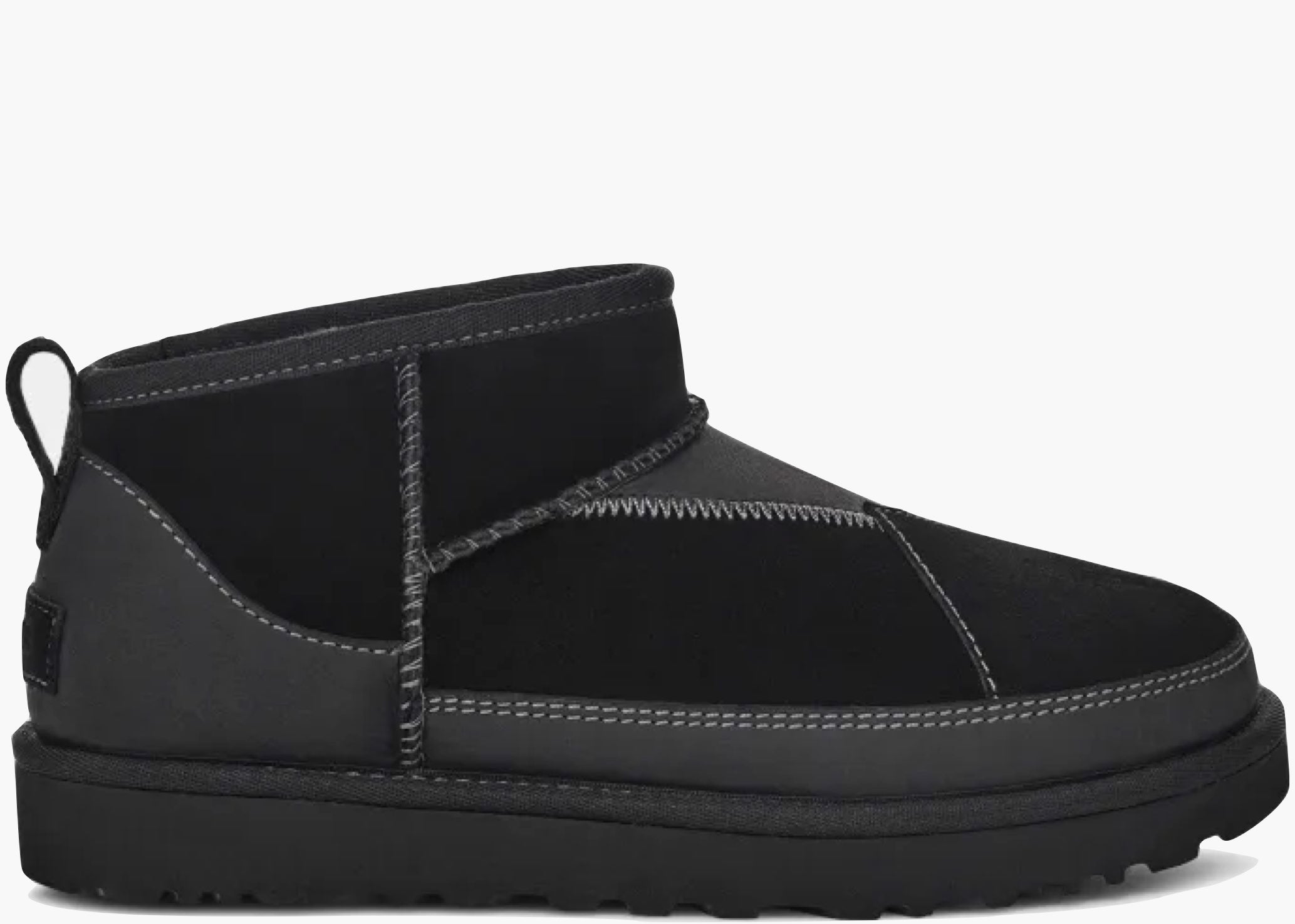 UGG Classic Ultra Mini Boot Reimagined Black Multi (W) 1167174-BLKM Hype Clothinga limited edition