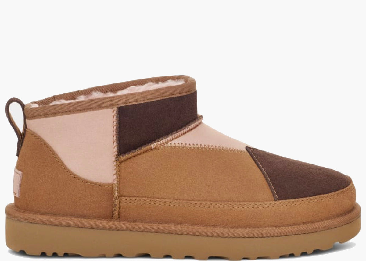 UGG Classic Ultra Mini Boot Reimagined Chestnut Multi (W) 1167174-CHMU Hype Clothinga limited edition
