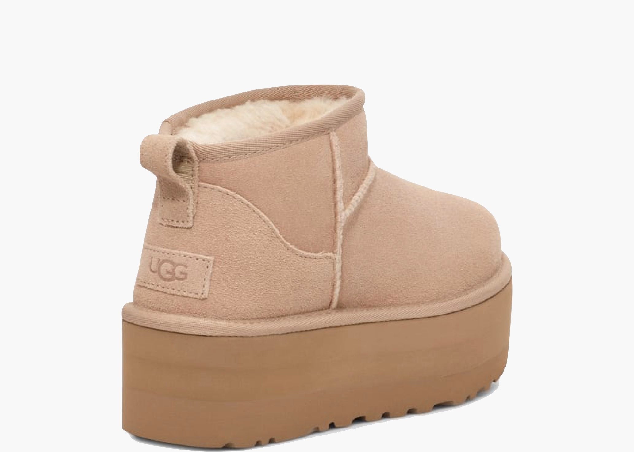 UGG Classic Ultra Mini Platform Boot Sand (W) 1135092-SAN Hype Clothinga Limited Edition