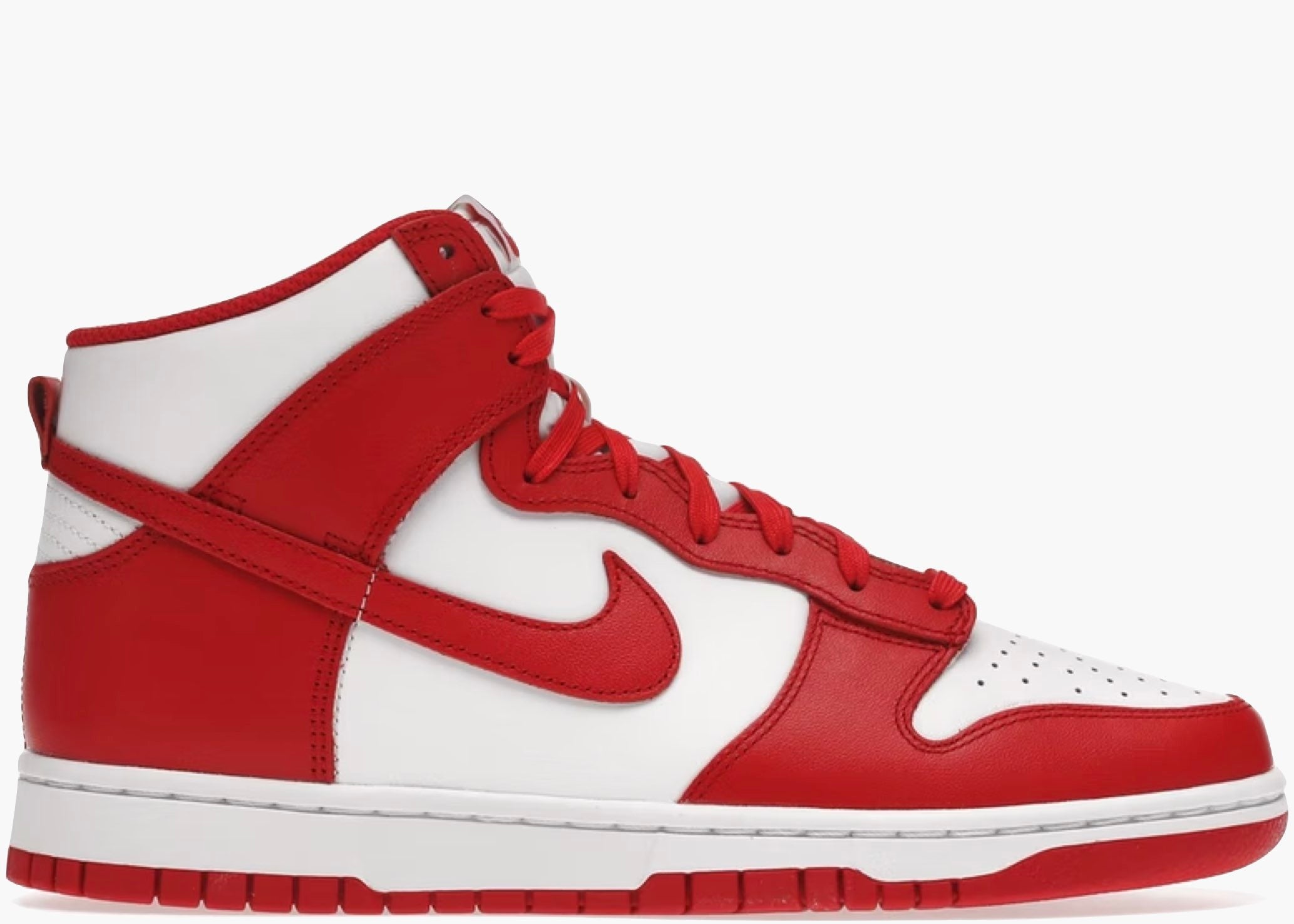 Nike Dunk High Championship Blanc Rouge